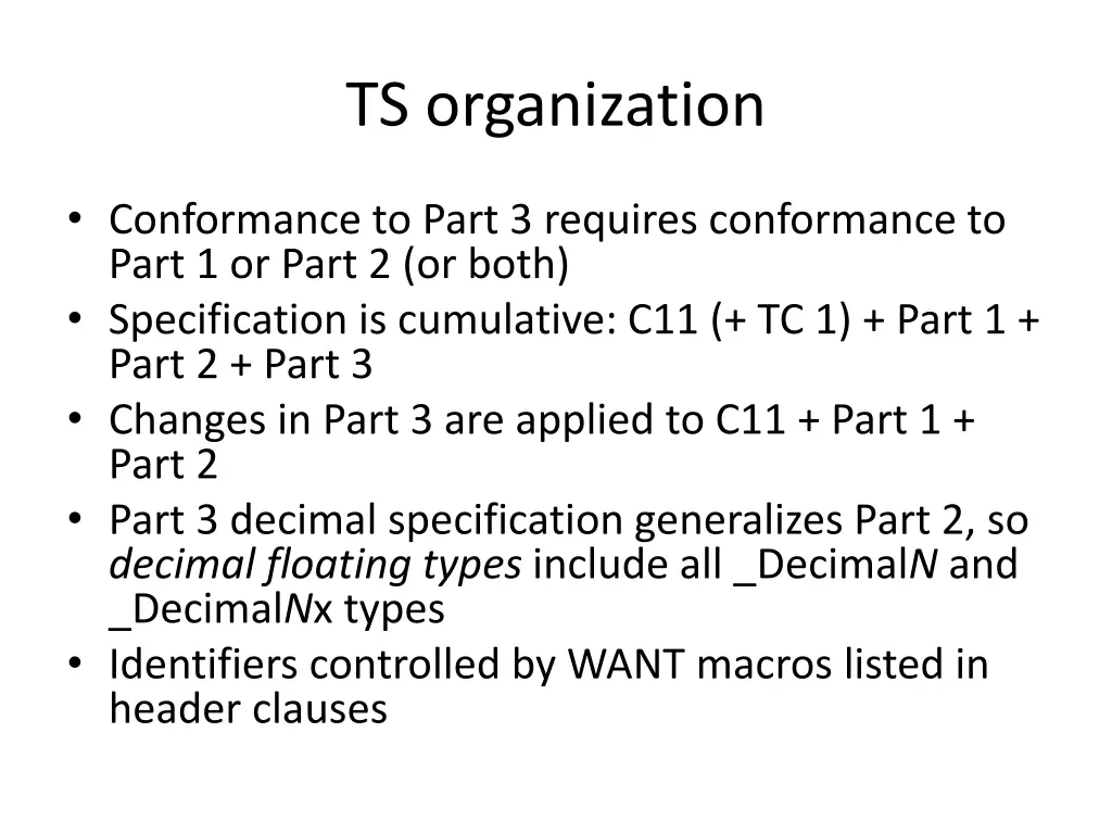 ts organization