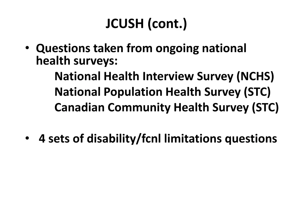 jcush cont