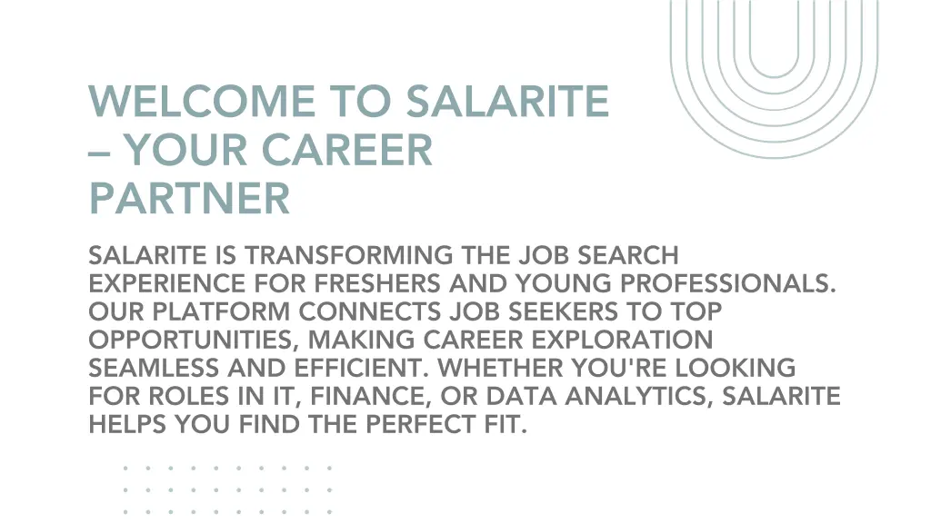welcome to salarite your career partner