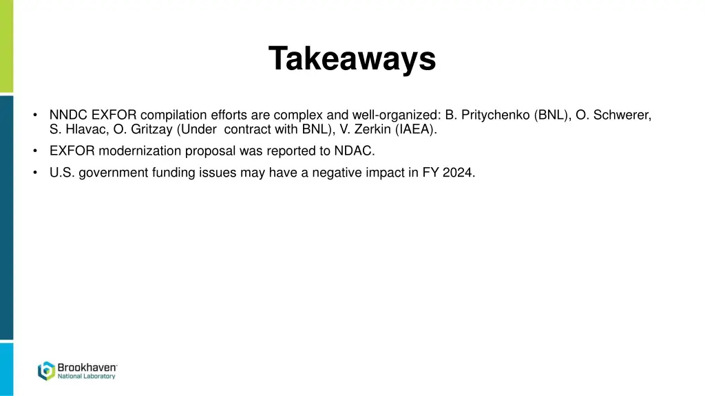 takeaways