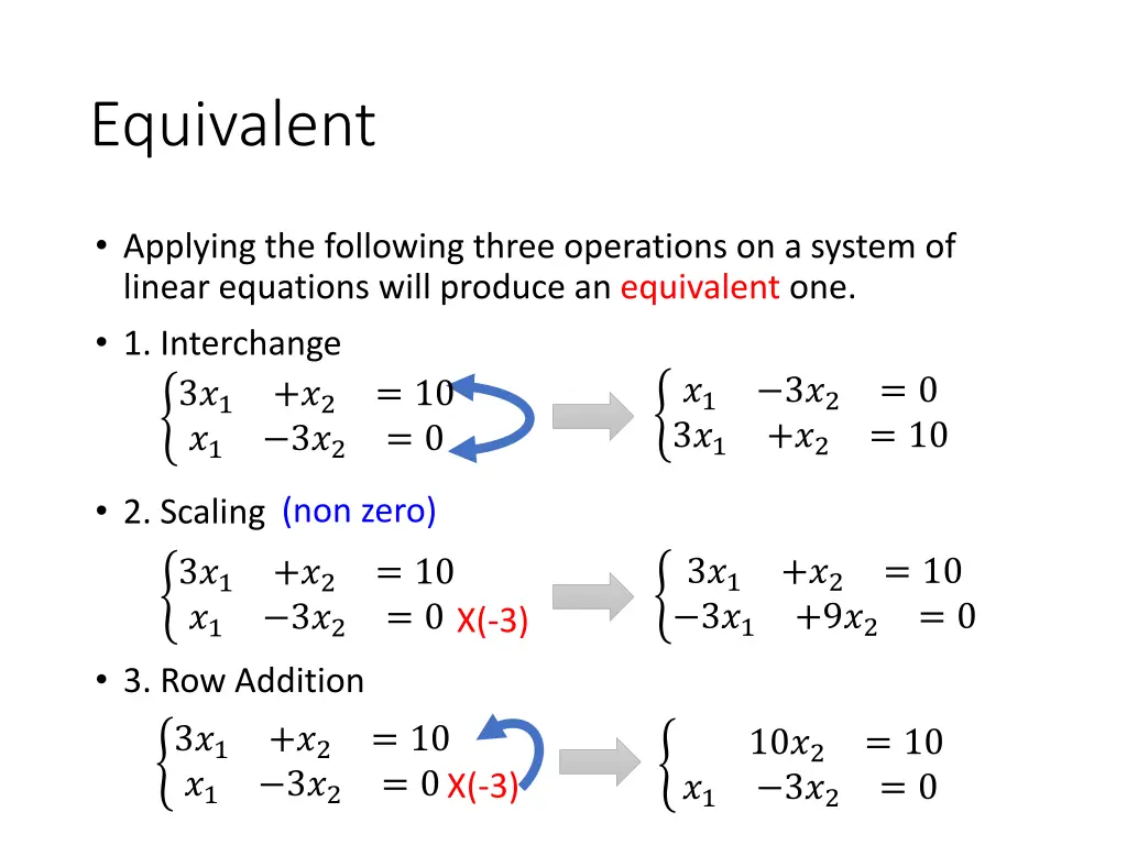 equivalent 1