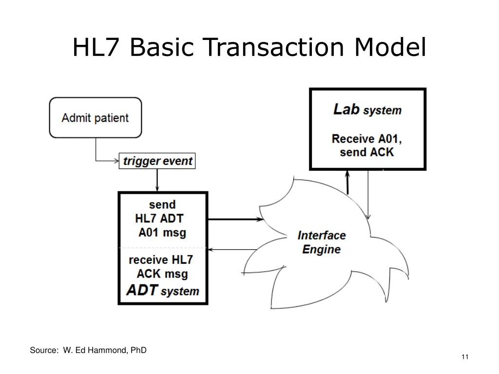 hl7 basic transaction model