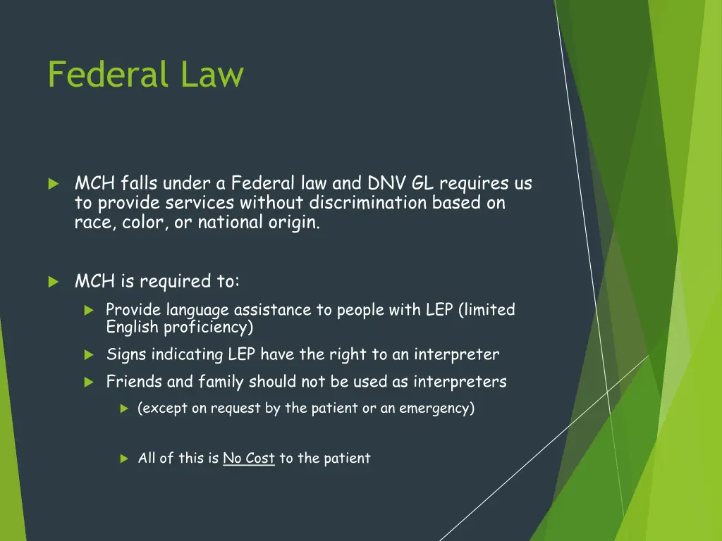 federal law