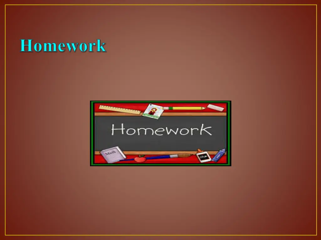 homework