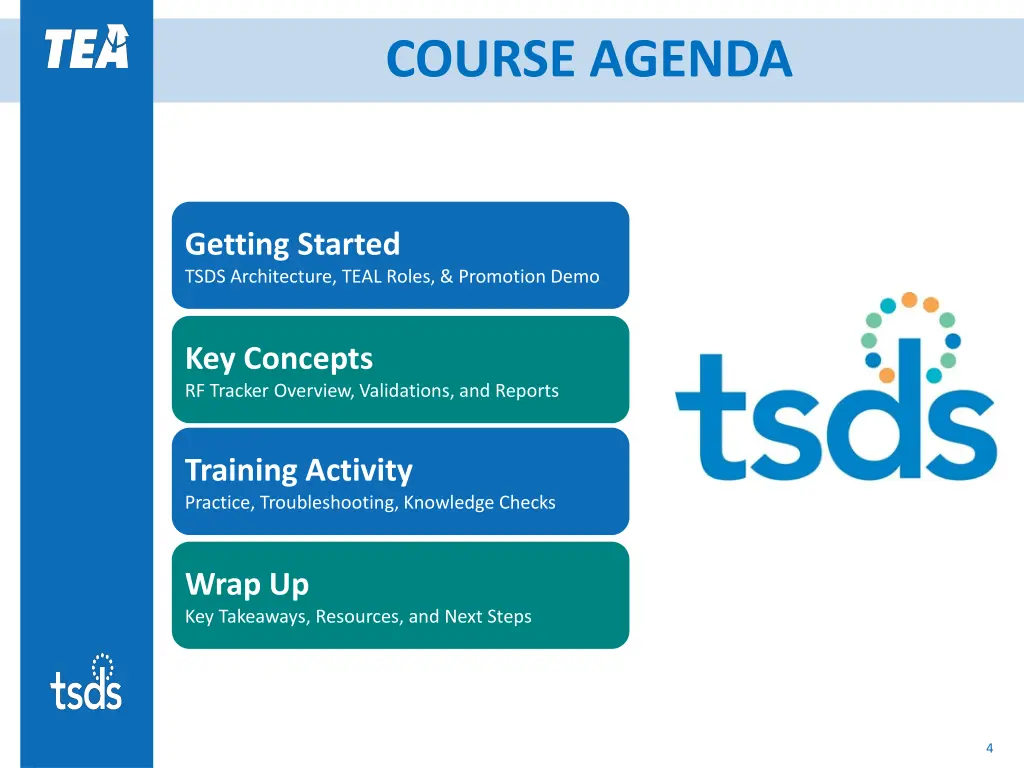 course agenda