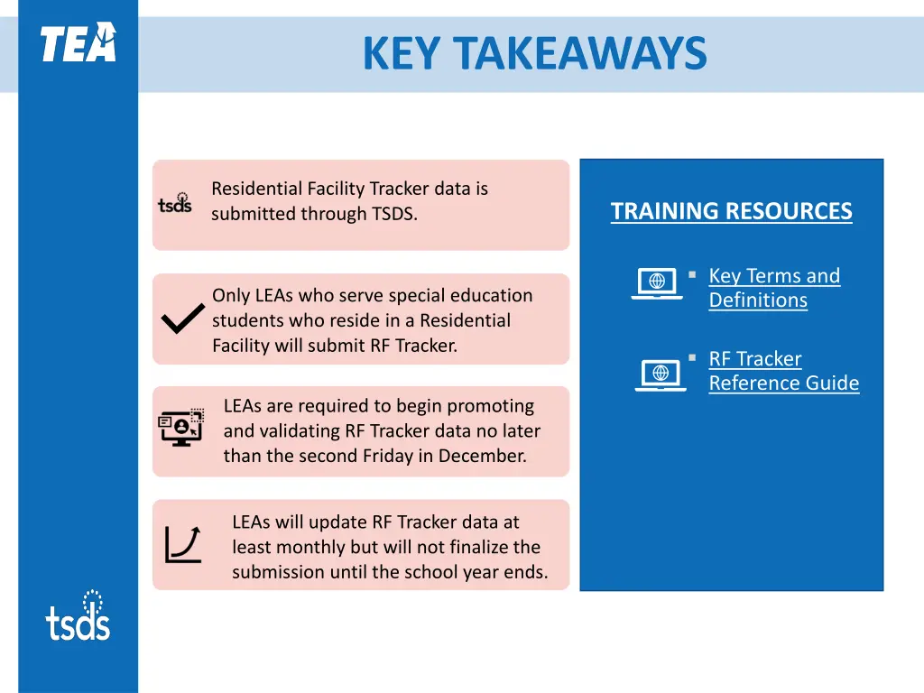 key takeaways