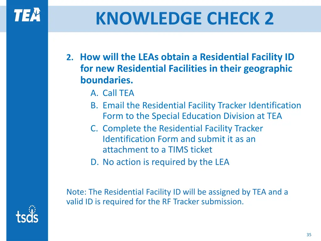 knowledge check 2