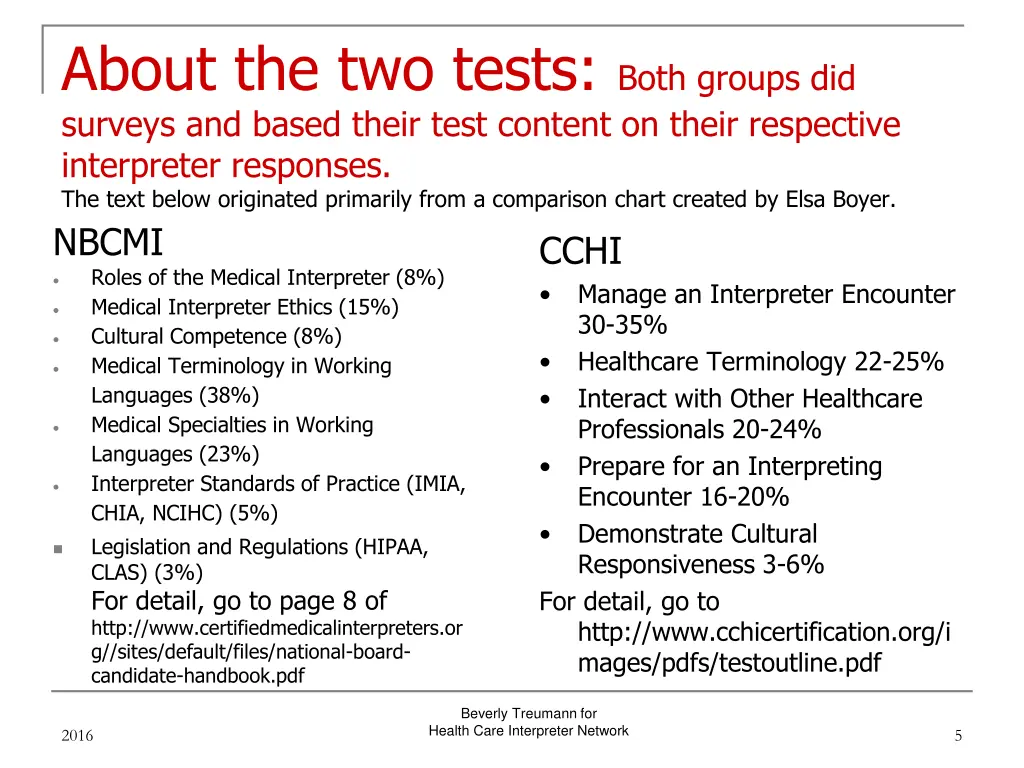 about the two tests both groups did surveys