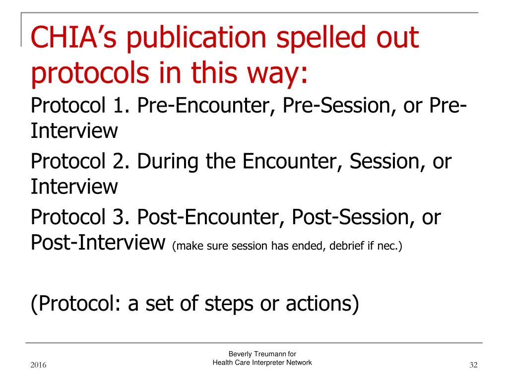 chia s publication spelled out protocols in this