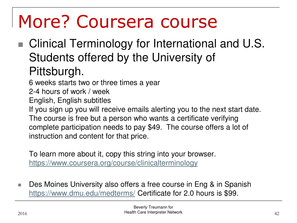 more coursera course