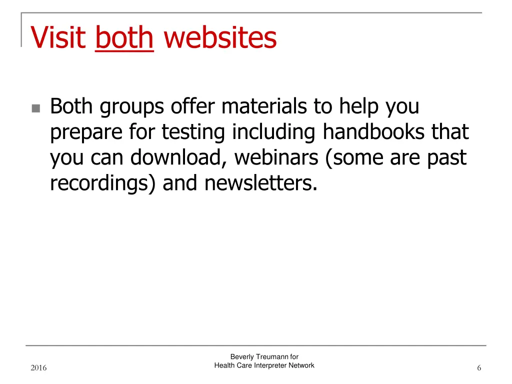 visit both websites