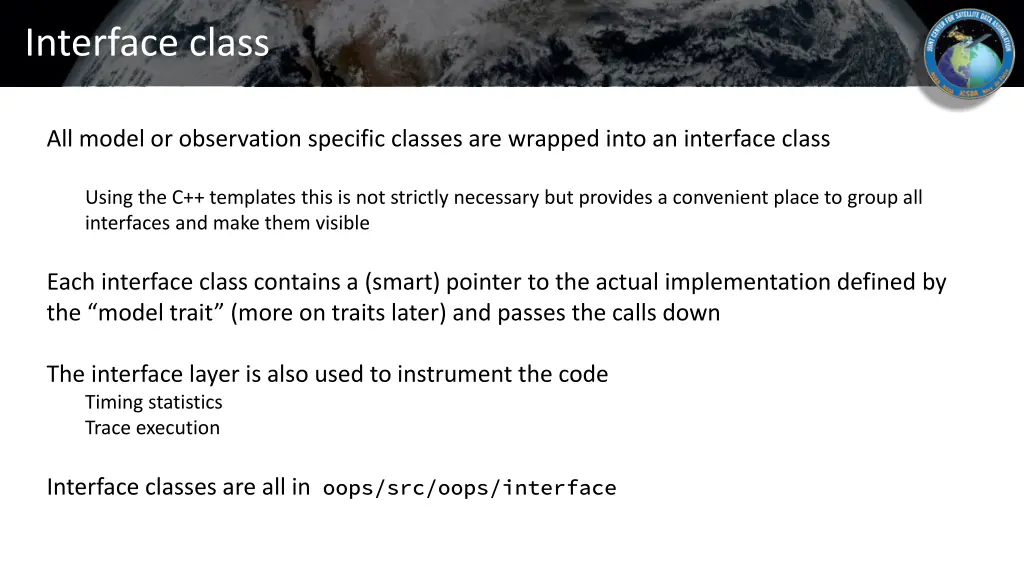 interface class