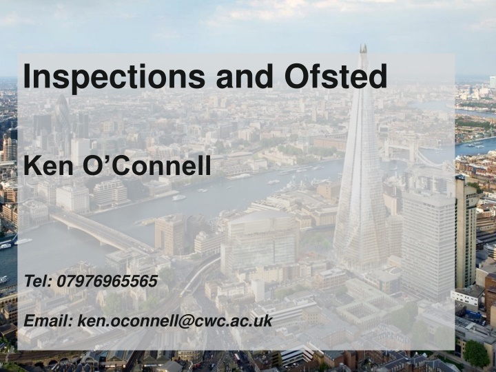inspections and ofsted