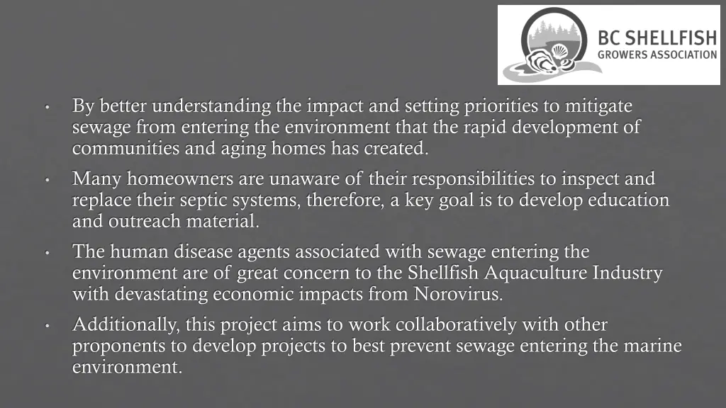 by better understanding the impact and setting