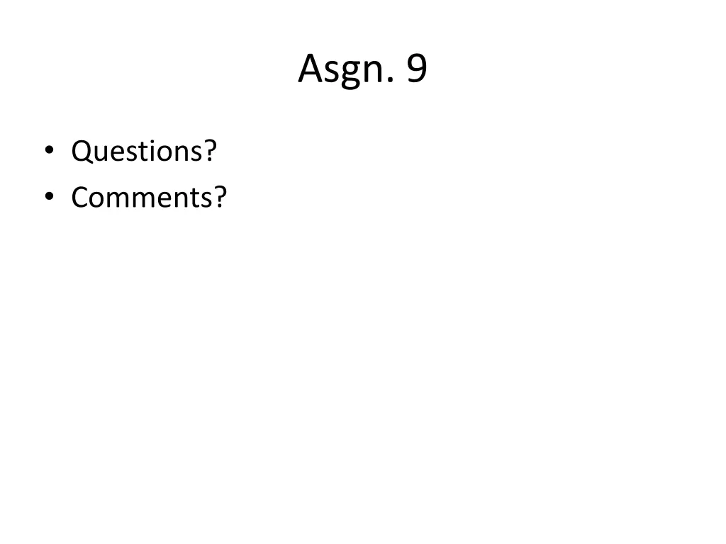 asgn 9