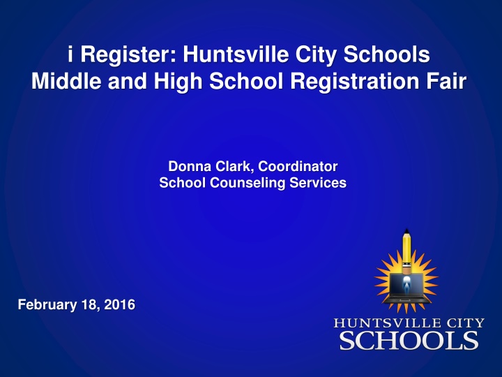i register huntsville city schools middle