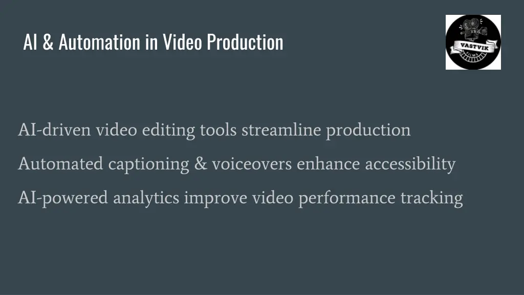 ai automation in video production