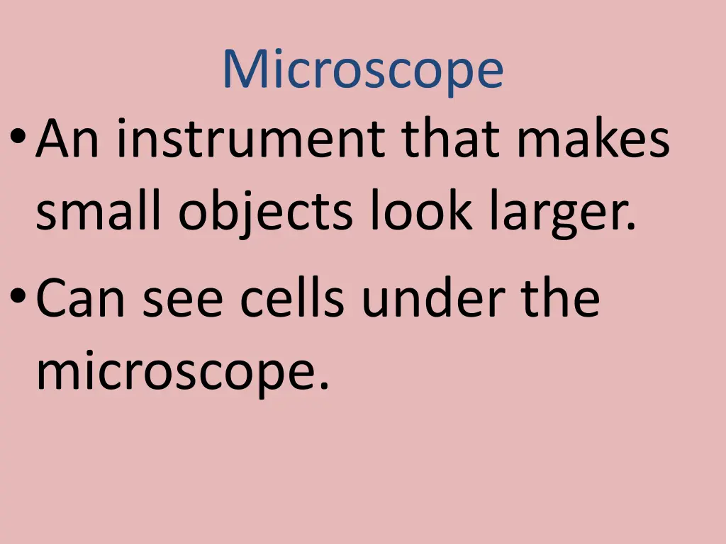 microscope