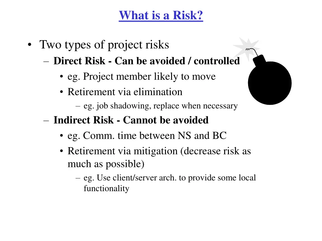 what is a risk 1