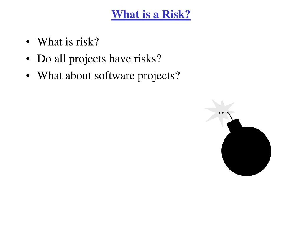 what is a risk
