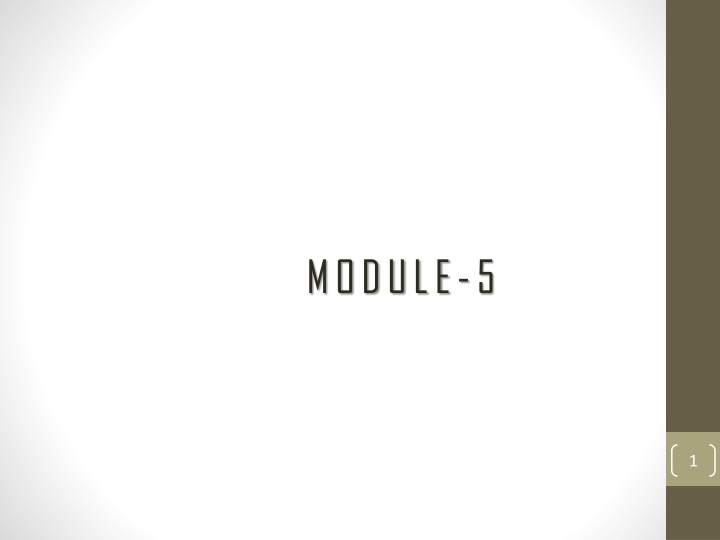 m o d u l e 5