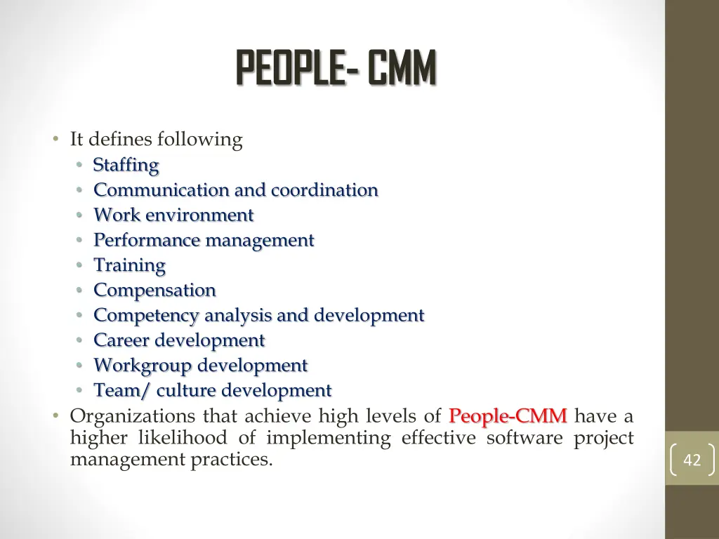 people cmm