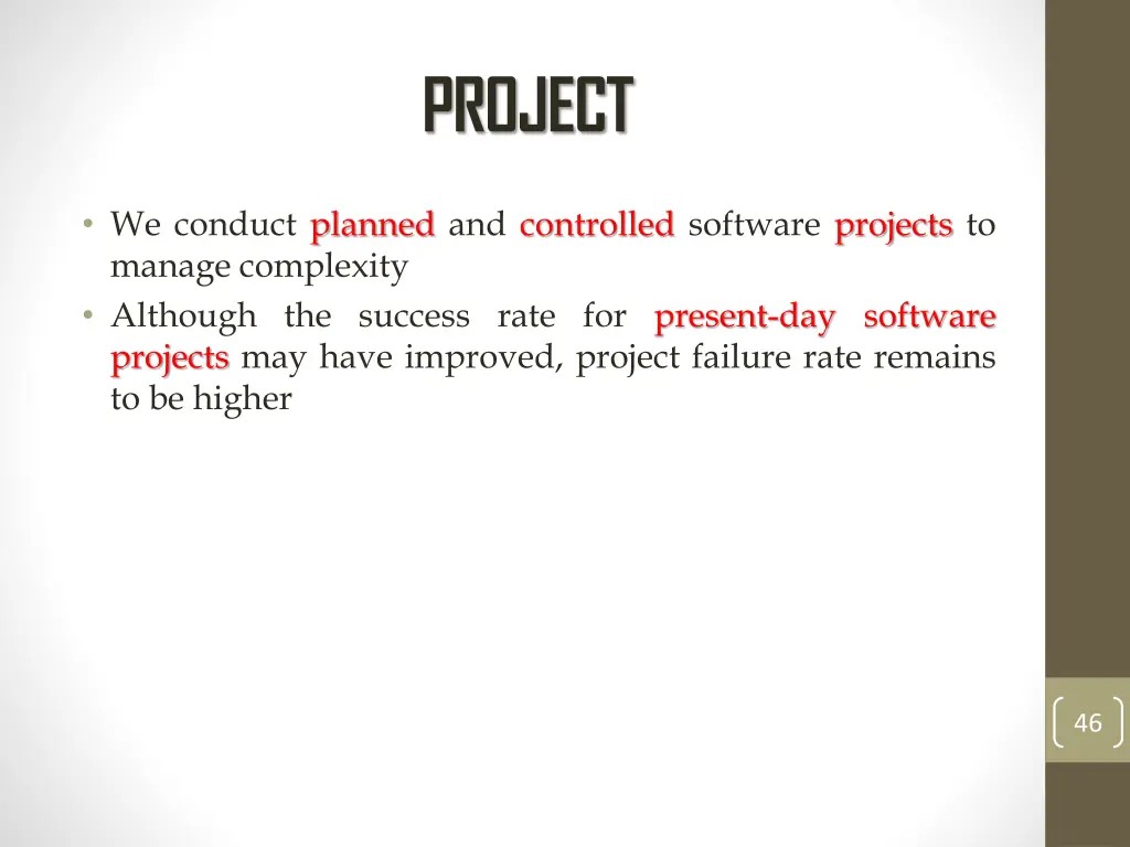project