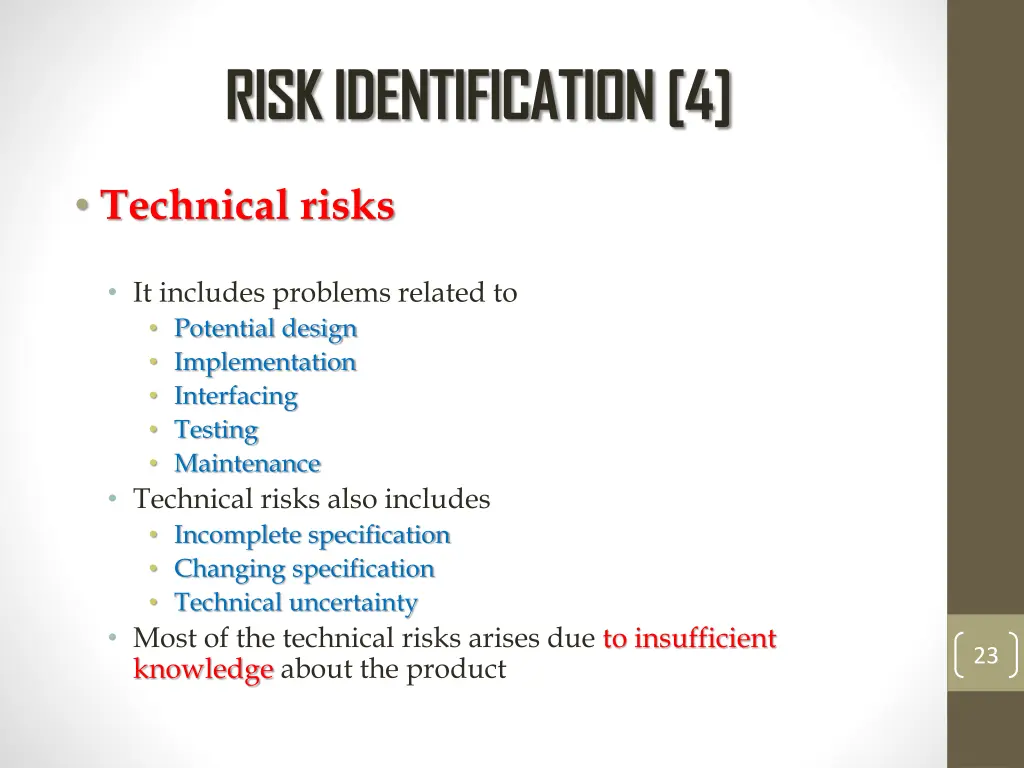 risk identification 4