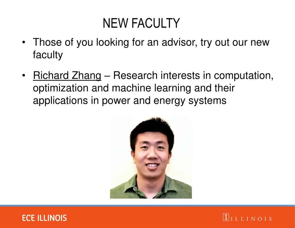 new faculty
