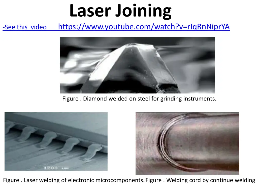 laser joining