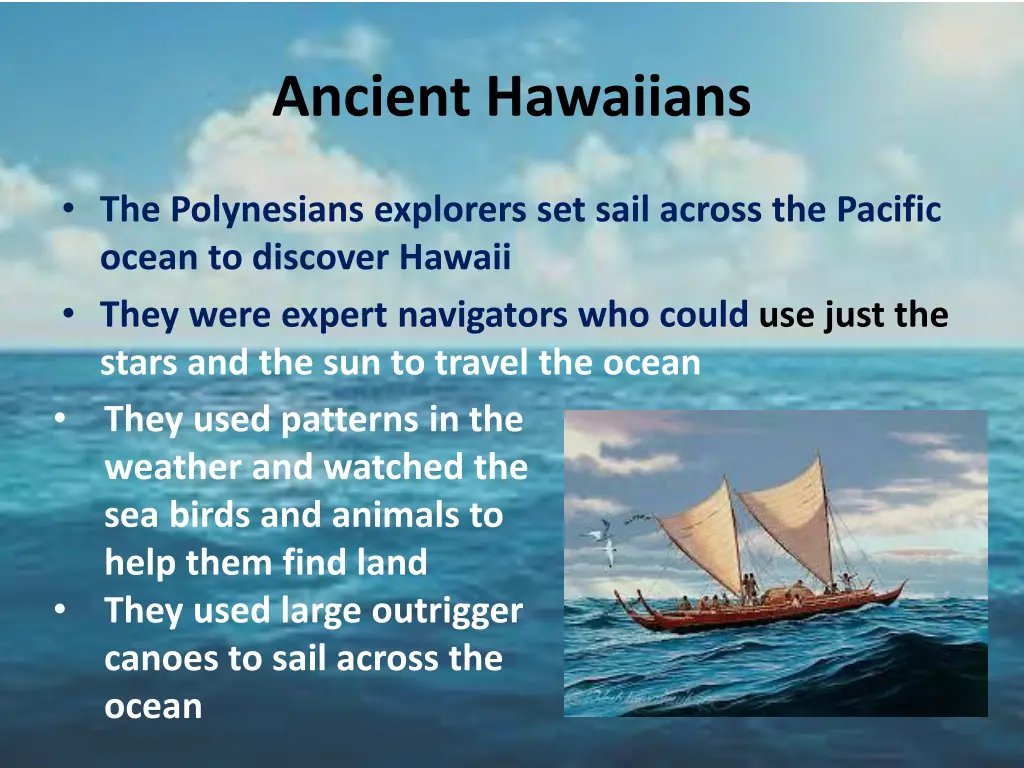 ancient hawaiians