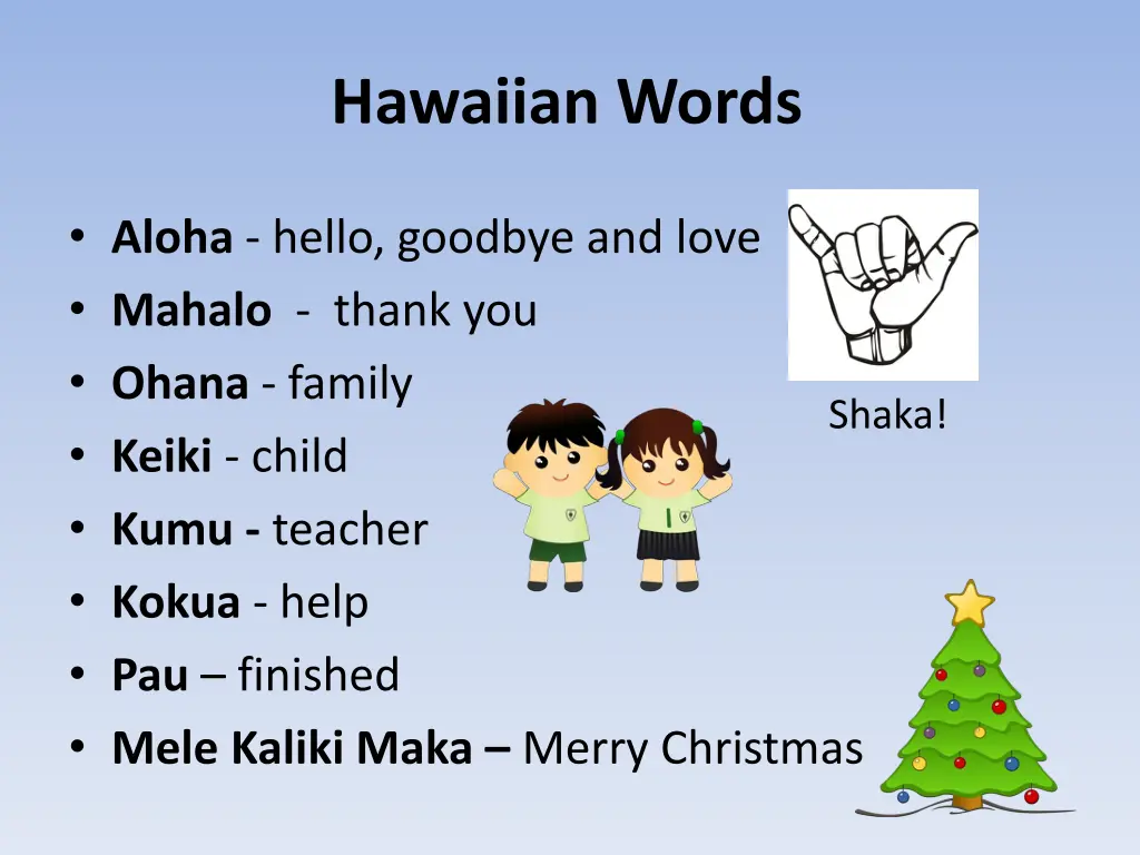 hawaiian words