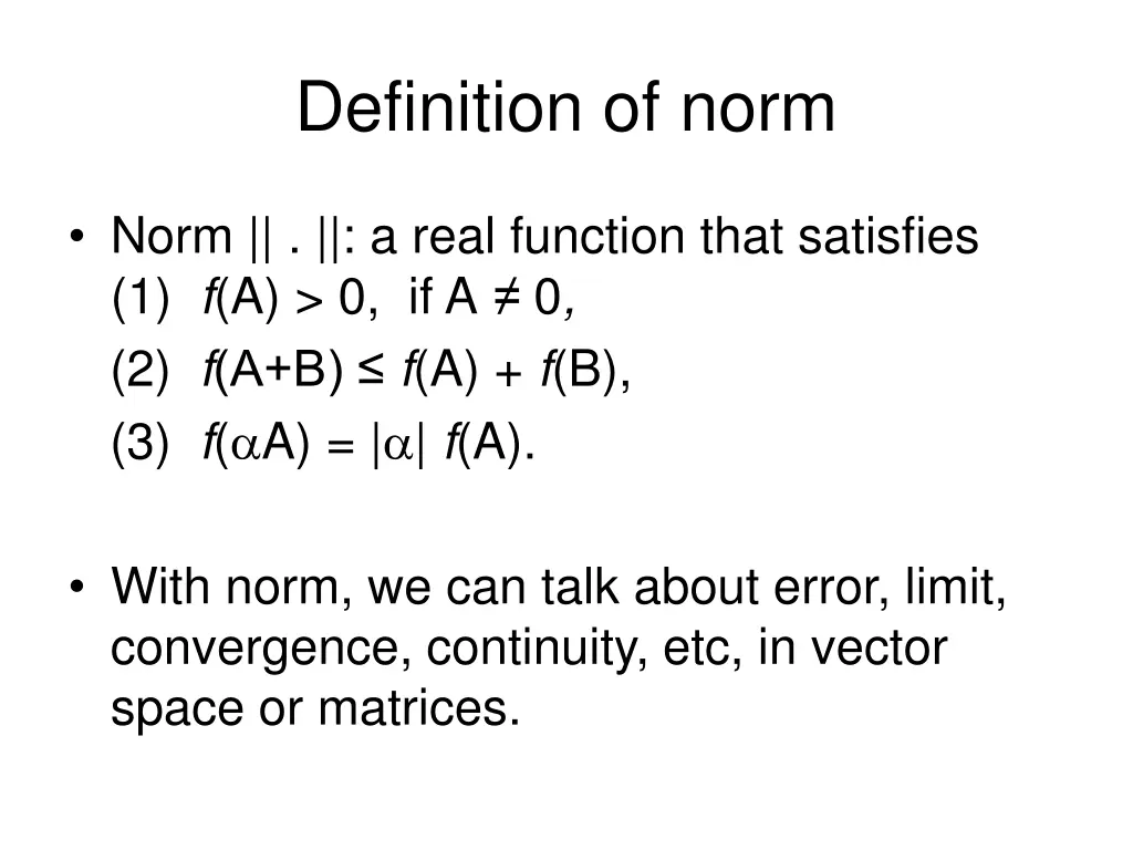 definition of norm