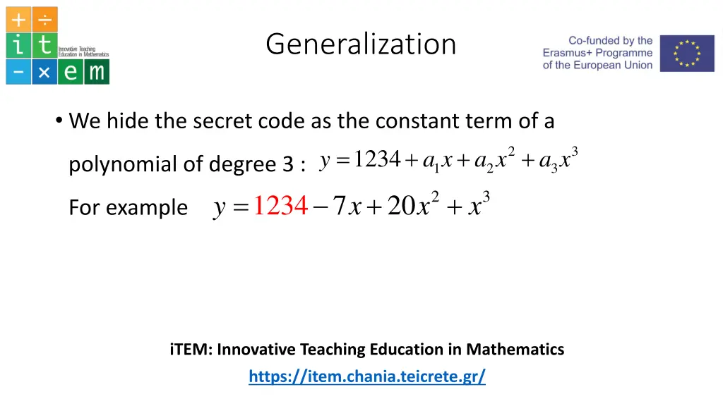 generalization 1