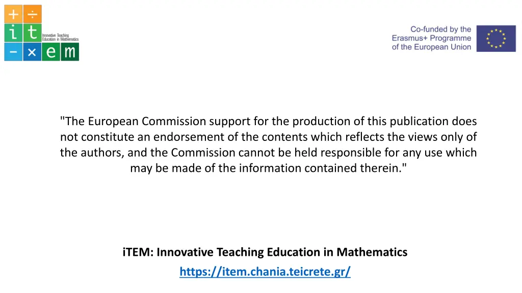 the european commission support