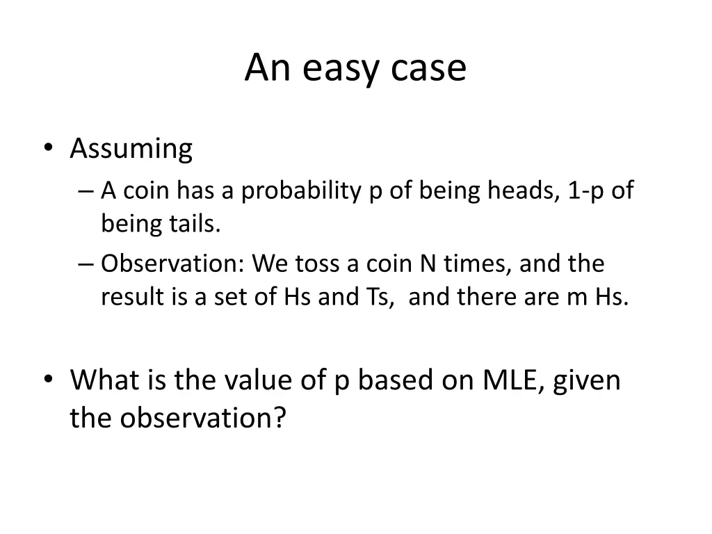 an easy case