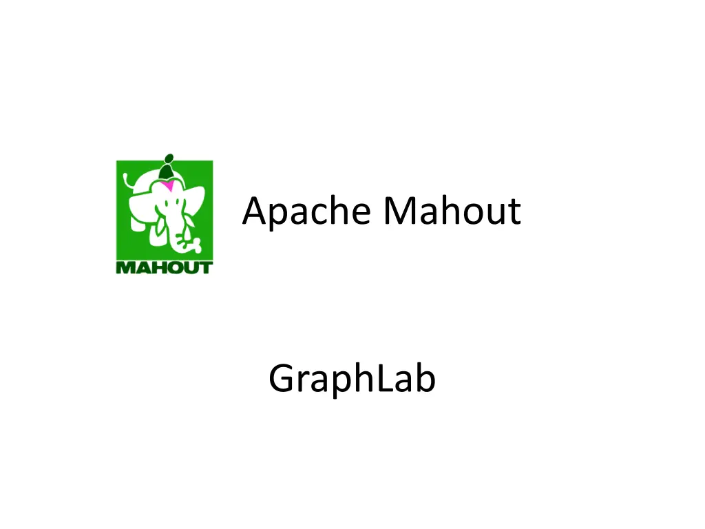 apache mahout