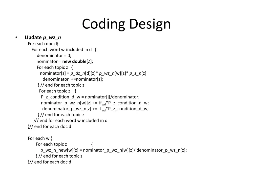 coding design 2