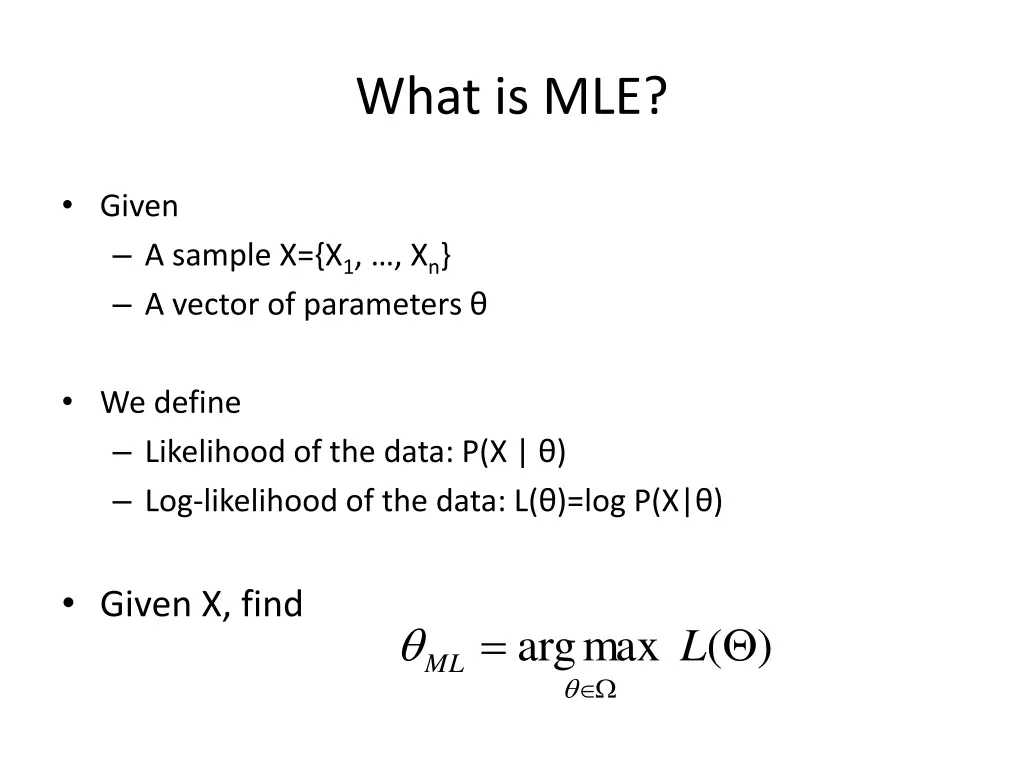 what is mle
