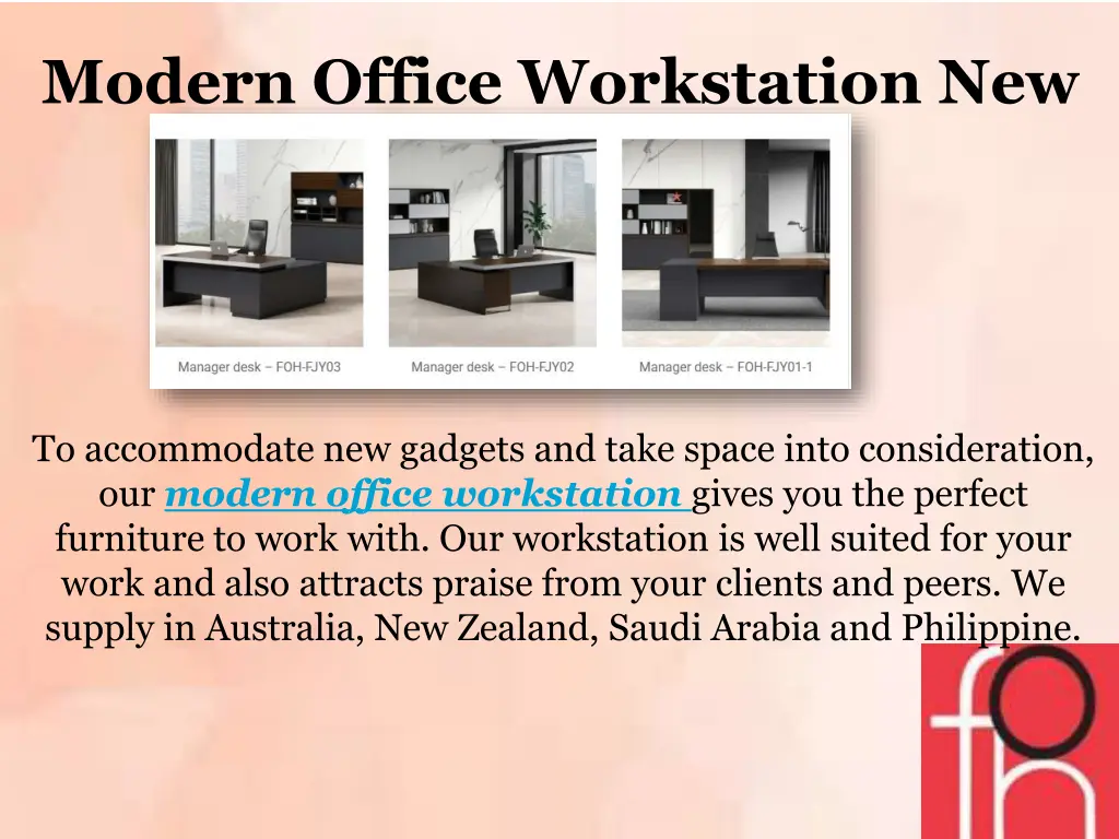 modern office workstation new zealand