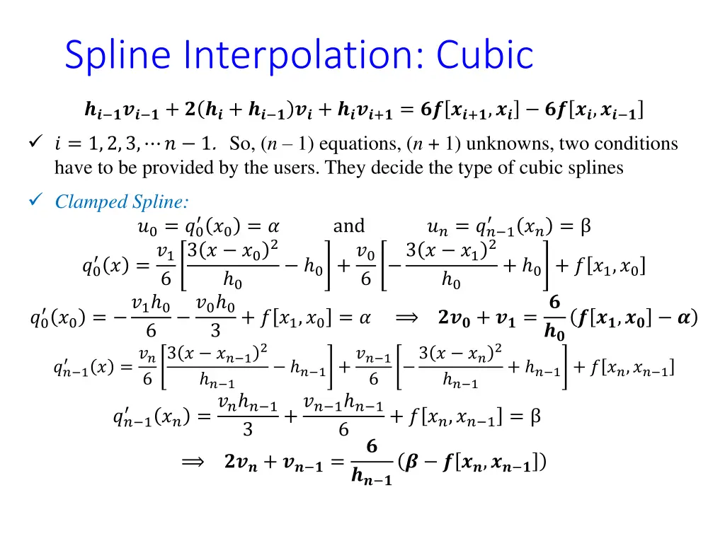 spline interpolation cubic 5