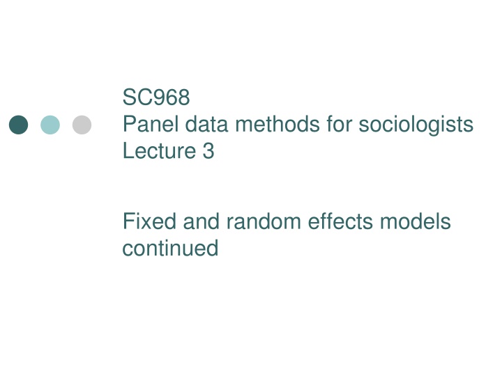 sc968 panel data methods for sociologists lecture