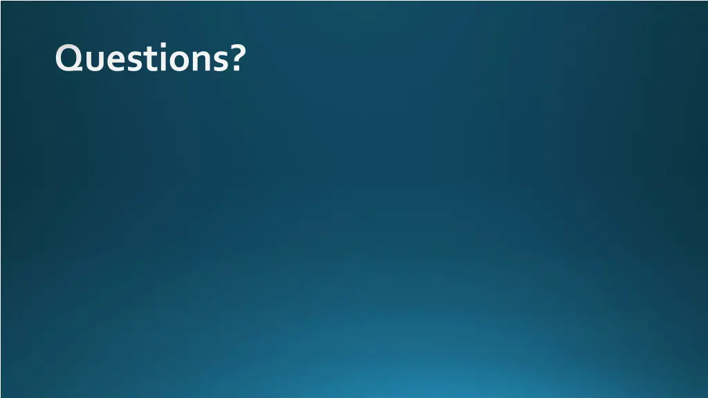 questions