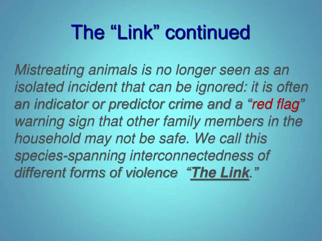 the link continued
