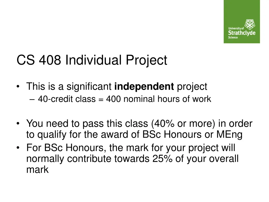 cs 408 individual project 1