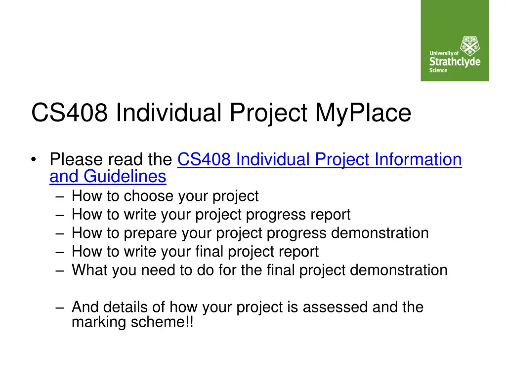 cs408 individual project myplace