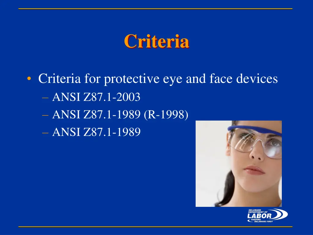 criteria
