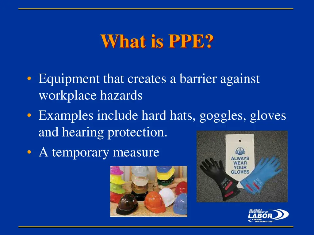 what is ppe