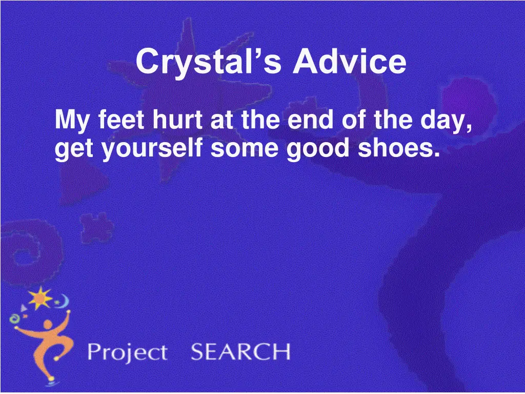 crystal s advice
