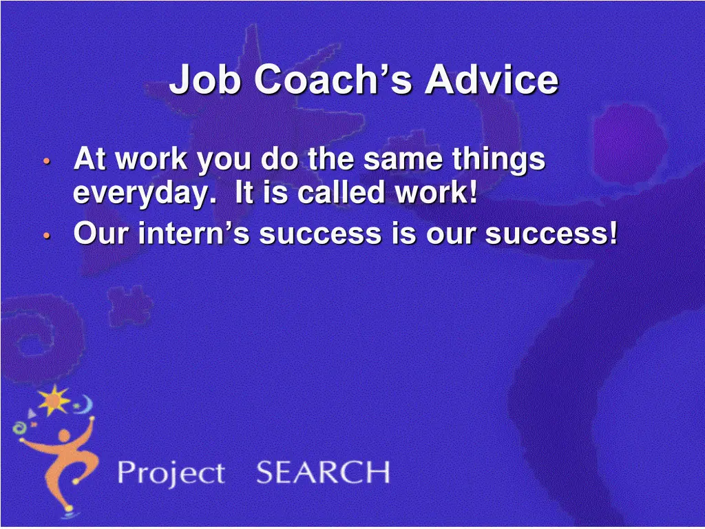 job coach s advice